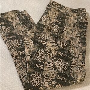 Cabi Stylish Animal Print Pants